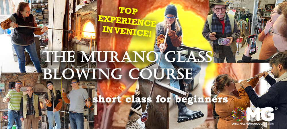 murano glass blowing class course lesson workshop